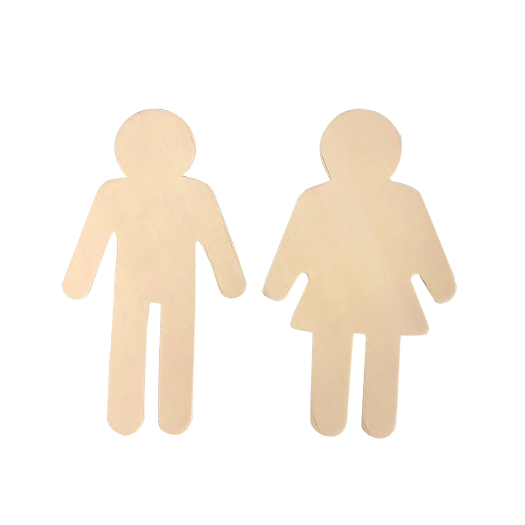 Wood People Shapes by Creatology™